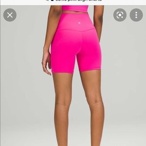 SONIC PINK Lululemon Size 10 Align Short